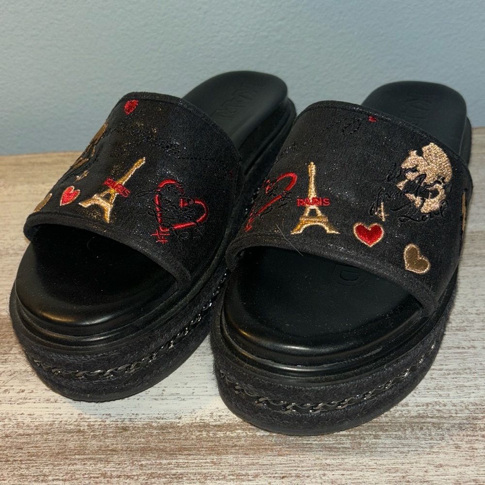 Karl Lagerfield slides